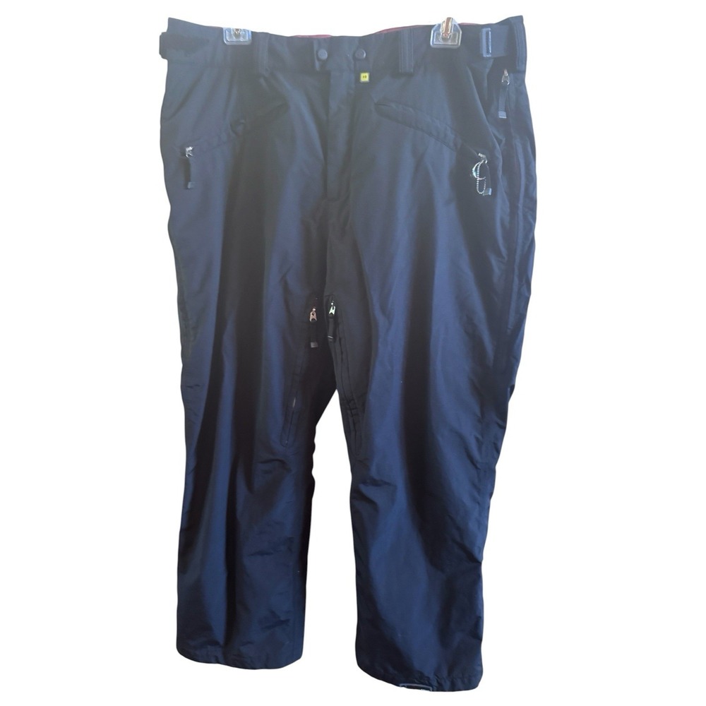 Bonfire Black XLT Waterproof T10 Men's Big Sz XXL Snowboarding Pants Breathable